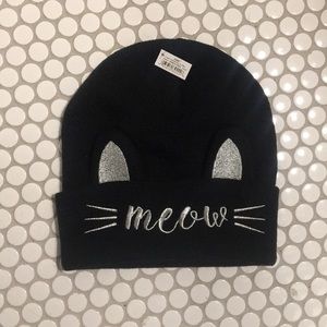 Meow cat beanie